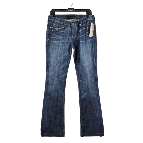 Monarchy Women's 100% Cotton Mid Rise Flare Jeans - 29 - Picture 1 of 9